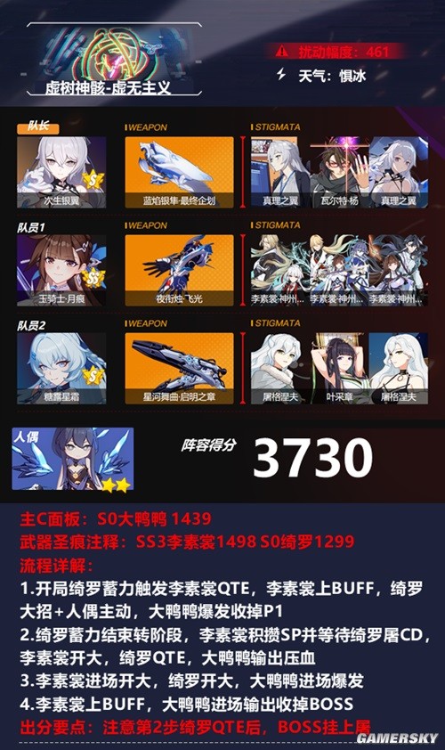 《崩坏3》6月9日深渊阵容推荐 深渊角色怎么搭配