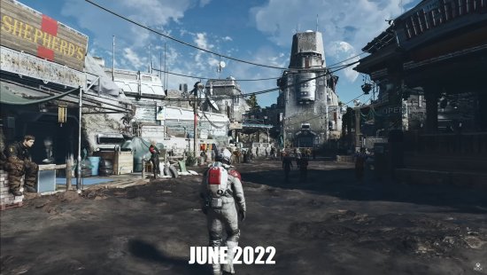 一年来变化巨大！《星空》新实机和去年画面对比