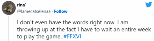 《FF16》Demo玩家赞不绝口：我现在就要买游戏！