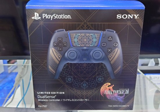 《FF16》限定PS5手柄实物曝光：比宣传图好看