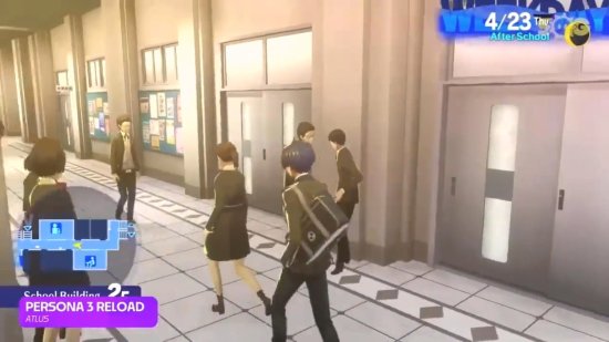 浓浓的《P5》味！《女神异闻录3：Reload》新游戏片段泄露