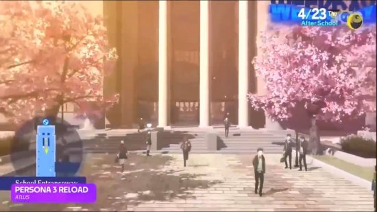 浓浓的《P5》味！《女神异闻录3：Reload》新游戏片段泄露