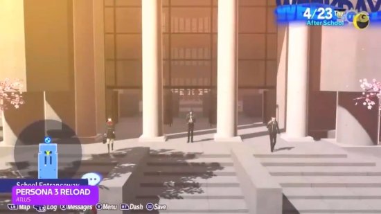 浓浓的《P5》味！《女神异闻录3：Reload》新游戏片段泄露