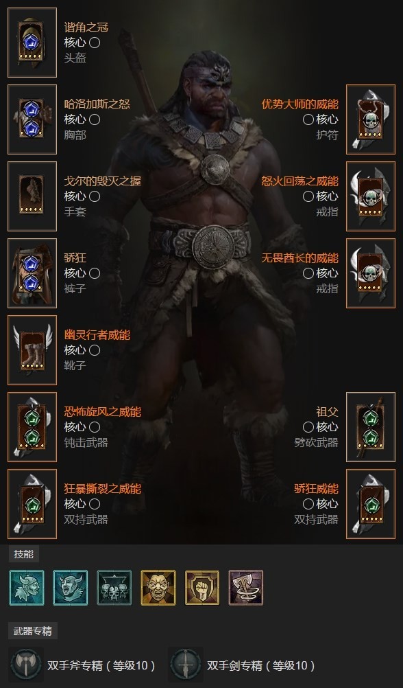 《暗黑破坏神4》旋风斩野蛮人后期Build加点思路 野蛮人强力BD推荐
