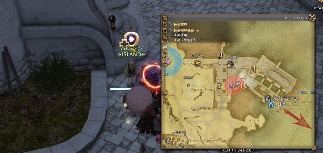 ff14无人岛从哪进 无人岛入口位置介绍