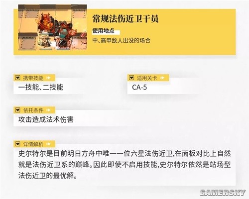 明日方舟史尔特尔近卫干员测评 史尔特尔怎么样