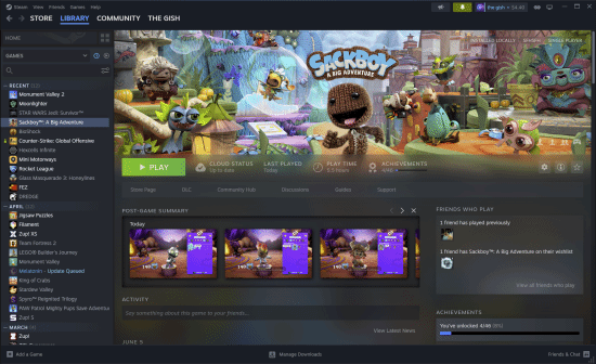 Steam客户端更新！新增笔记功能 改进游戏内页面