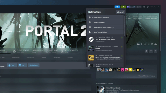 Steam客户端更新！新增笔记功能 改进游戏内页面
