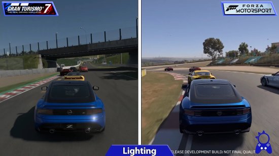 《极限竞速8》与《GT7》画质对比 谁将更胜一筹？