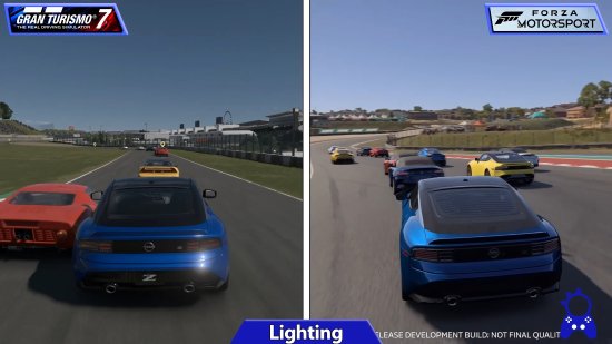《极限竞速8》与《GT7》画质对比 谁将更胜一筹？
