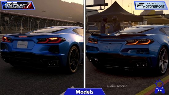 《极限竞速8》与《GT7》画质对比 谁将更胜一筹？