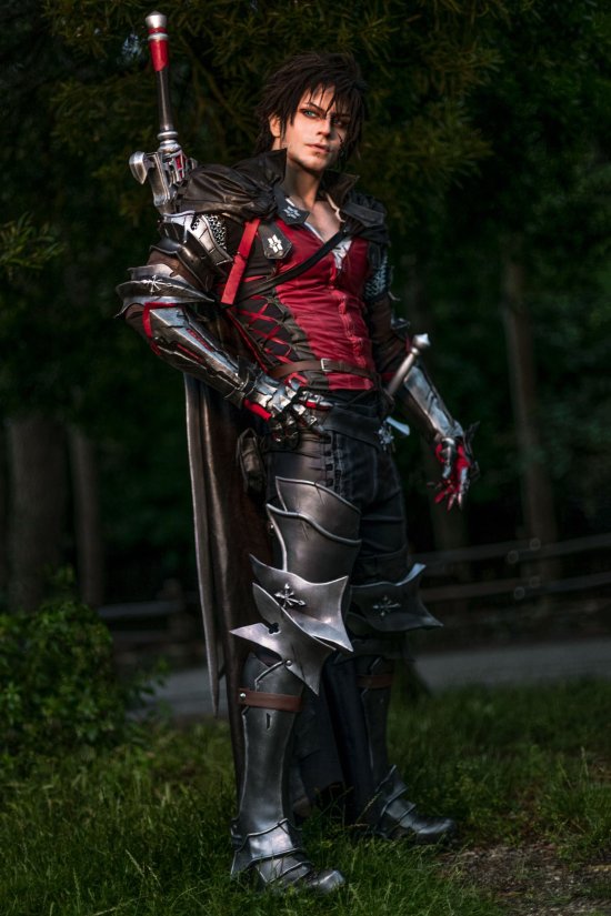 《最终幻想16》男主角COS：这个克莱夫过于美型！