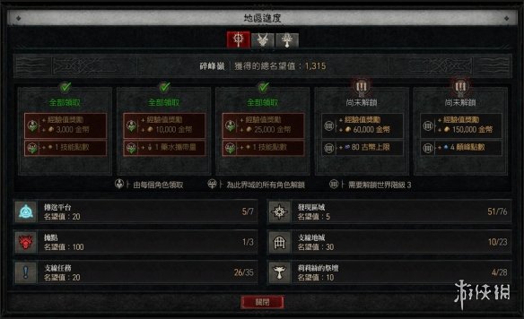 《暗黑破坏神4》新赛季声望继承机制介绍