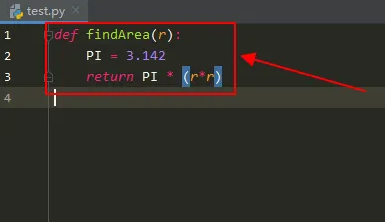 python如何计算圆的面积 python计算圆的面积的流程图
