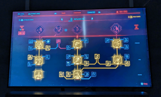 《赛博朋克2077》资料片技能树曝光：改动很大 简洁明了！