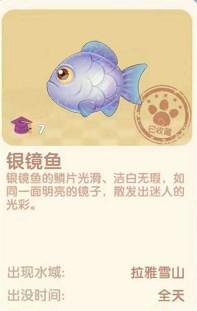 《摩尔庄园》银镜鱼位置一览