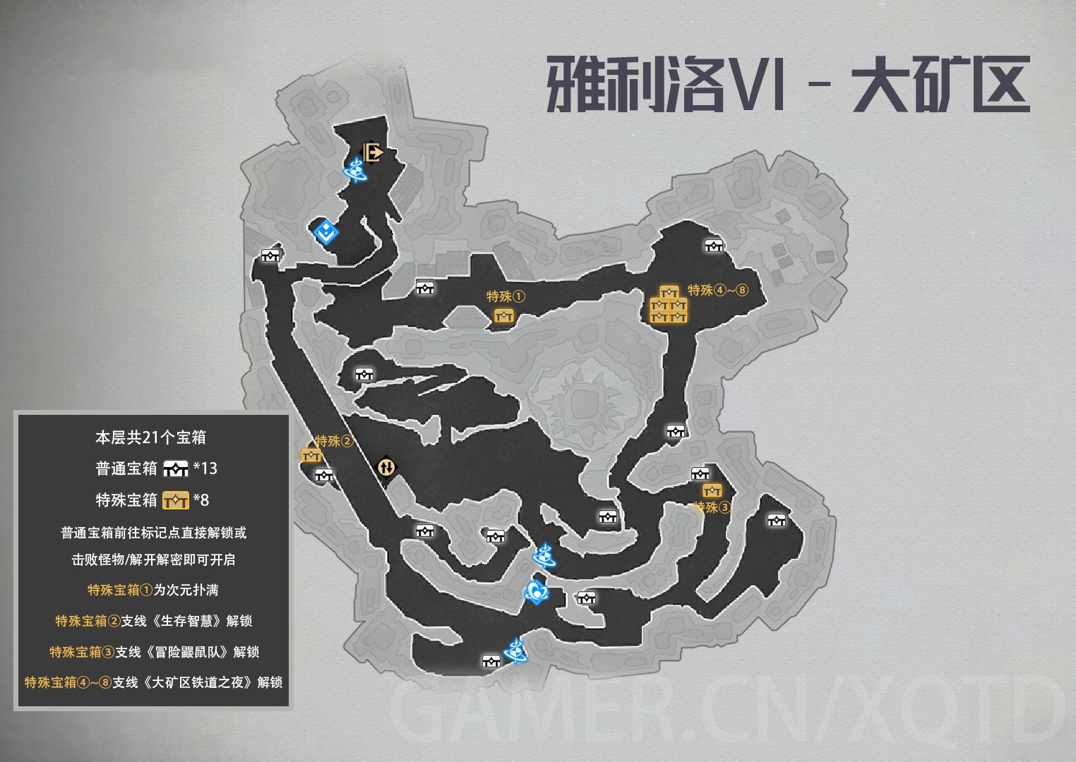 崩坏星穹铁道宝箱大合集 宝箱全搜集攻略