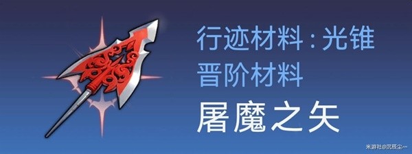 《崩坏星穹铁道》彦卿突破材料及数量整理