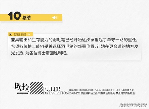 明日方舟特种干员羽毛笔测评 羽毛笔强吗