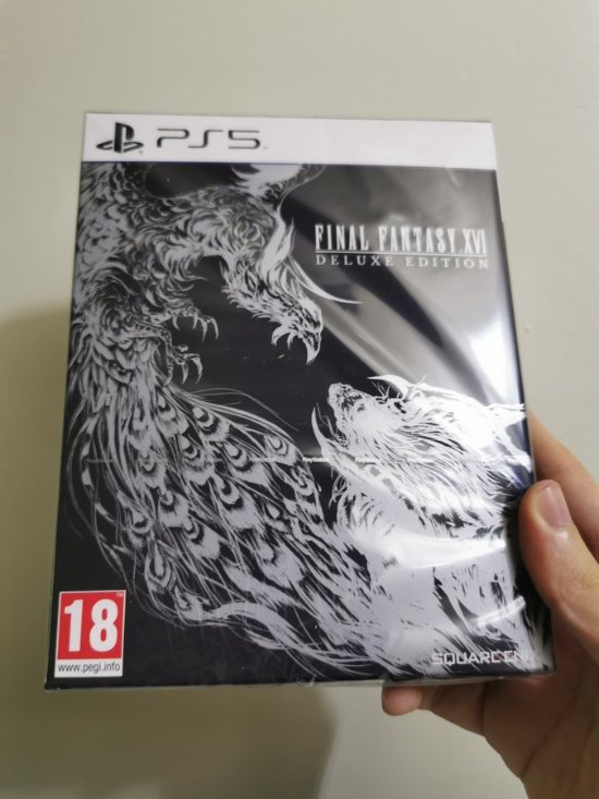 《FF16》提前发货！有玩家已拿到豪华版实体盘