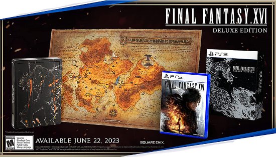 《FF16》提前发货！有玩家已拿到豪华版实体盘