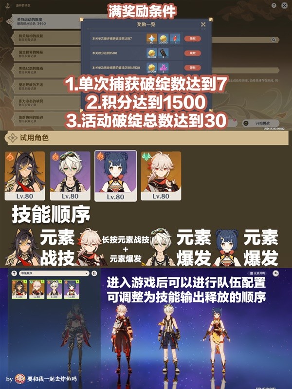 《原神》溢神的猜想第一天满奖励攻略