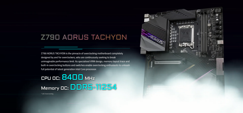DDR5频率破11GHz！技嘉Z790钛雕创世界超频纪录