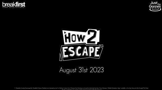 《How 2 Escape》将于8月31日推出 即刻在Steam新品节期间率先体验游戏