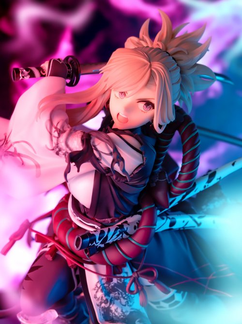 《Fate》新作宫本武藏手办公布：凛然娇艳女剑士