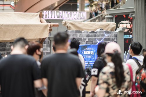 PS发布上海活动现场图：玩家热情爆棚 试玩FF16