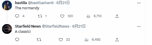 打算给《星空》第一艘飞船起什么名？网友：泰坦号