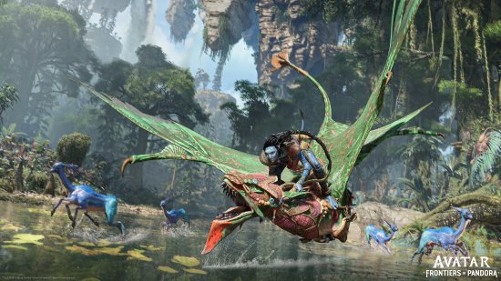 育碧《阿凡达：潘多拉边境》地面第一人称空中第三人称：可自定义灵鸟！