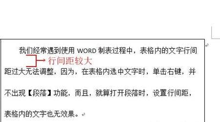 word表格内行间距调整不了 word表格里面行间距调整不了