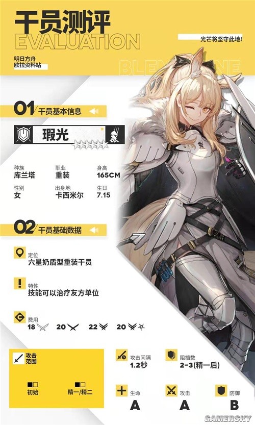 《明日方舟》重装干员瑕光测评 瑕光强吗