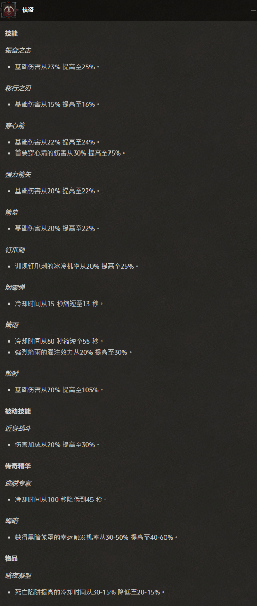 《暗黑4》1.0.3更新：经验值奖励、全职业属性调整