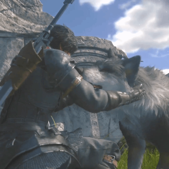 《FF16》小狼托加尔宣传片：互动奖杯别忘拿！
