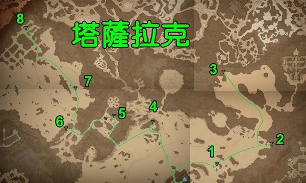 《暗黑破坏神4》凯基斯坦莉莉丝祭坛位置路线展示