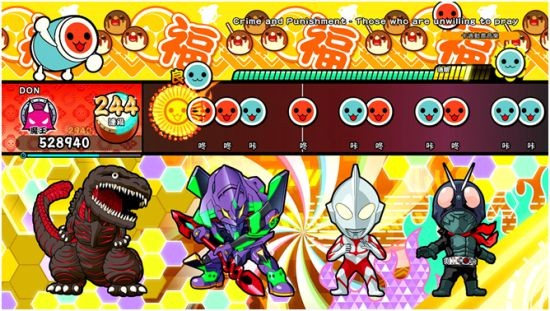 《太鼓之达人咚咚雷音祭》发布付费追加内容“新．日本英雄宇宙Pack”！