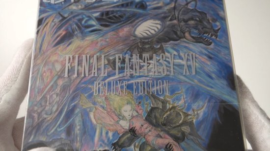 讲究哥开箱《最终幻想16》：限定手柄、主机、外壳一次看爽