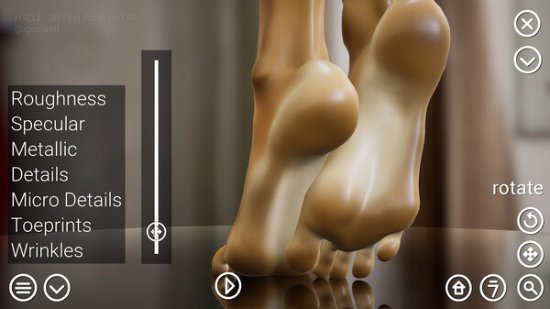 足部造型模拟器《HAELE 3D-Feet Poser Lite》Steam收获好评：满足了小癖好