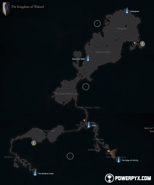 最终幻想16有哪些地图 ff16高清大地图一览