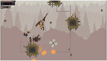 物理引擎吊绳类银河城动作游戏《RustedMoss》将参与Steam夏日特卖活动