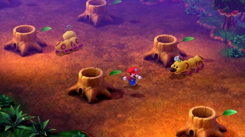 《超级马里奥RPG：重制版》新游戏截图公布：马里奥飞跃岩浆