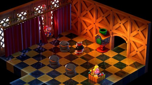 《超级马里奥RPG：重制版》新游戏截图公布：马里奥飞跃岩浆