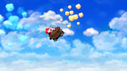 《超级马里奥RPG：重制版》新游戏截图公布：马里奥飞跃岩浆