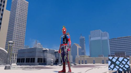 《蜘蛛侠：纵横宇宙》风格朋克蜘蛛侠MOD演示：似动非动