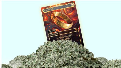 买到价值200万魔戒卡幸运儿是名零售工：手激动颤抖