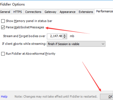 Fiddler如何解析websocket消息？Fiddler解析websocket消息的方法