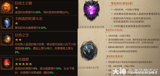 《暗黑破坏神：不朽》猎魔人各氪度宝石选择推荐