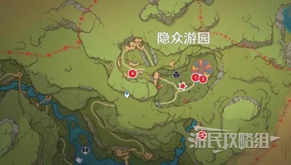 《原神》3.8琉形蜃境第二天新增聚流映灯位置及解谜 隐众游园先成图在哪